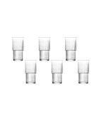 Ensemble de 6 verres transparent - 400 ml