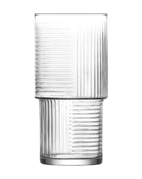 Ensemble de 6 verres transparent - 400 ml