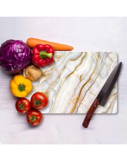 Tabla de cortar multicolor - 20 x 30 cm