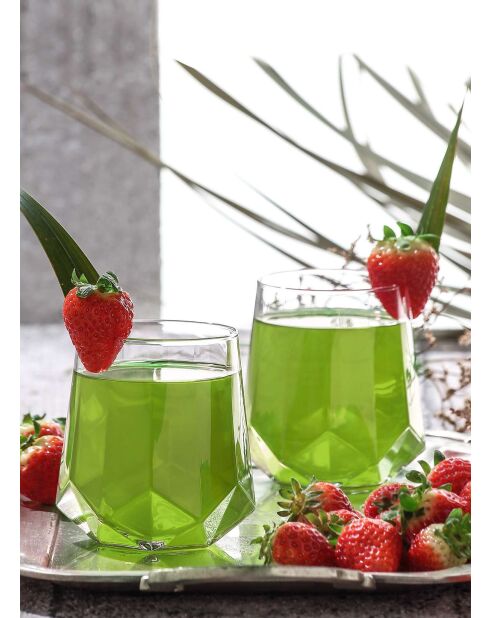 Ensemble de verres transparent - 12 pièces