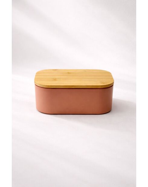 Boîte à déjeuner rose - 1 000 ml