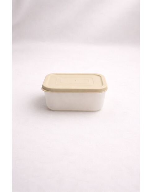 Ensemble de boîtes de rangement crème - 13 pièces