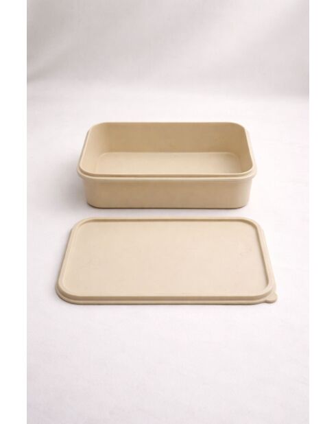 Ensemble de boîtes de rangement crème - 13 pièces