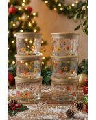 Ensemble de boîtes de rangement transparent - 12 pièces