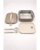 Boîte à déjeuner gris - 650 ml