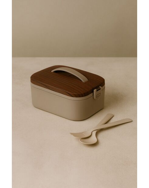 Boîte à déjeuner gris - 650 ml