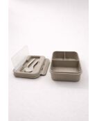 Boîte de rangement gris - 750 ml