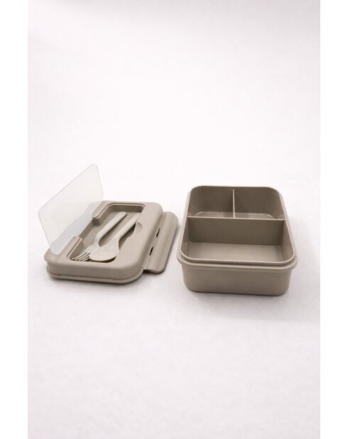 Boîte de rangement gris - 750 ml