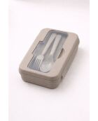 Boîte de rangement gris - 750 ml