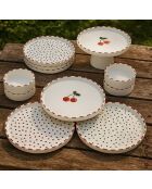 Ensemble petit-déjeuner multicolore - 11 pièces