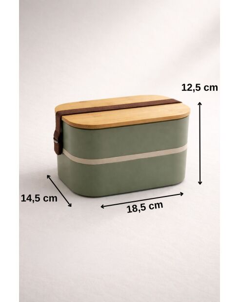 Boîte à déjeuner vert - 1 000 ml