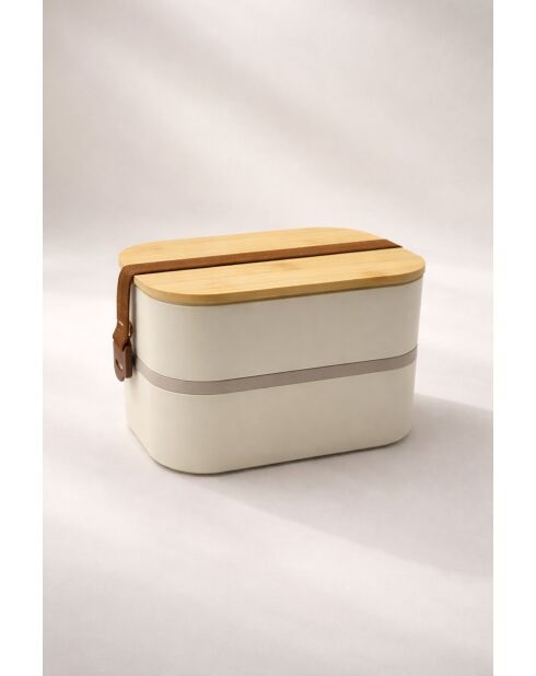 Boîte à déjeuner crème - 1 000 ml
