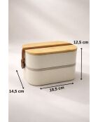 Fiambrera en crema - 1000 ml