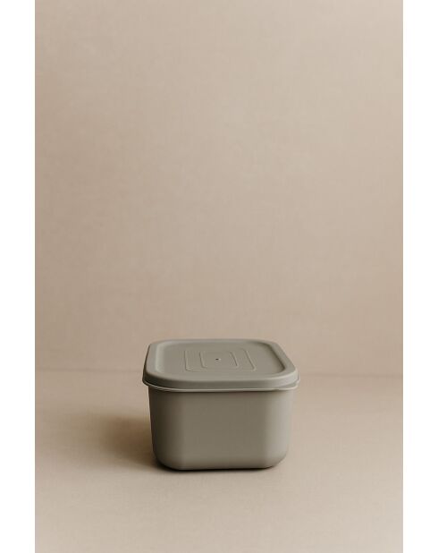 Ensemble de 3 boîtes de rangement gris - 280 ml