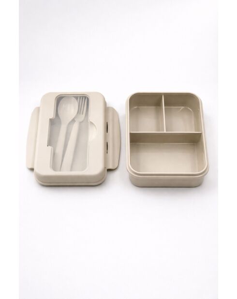 Boîte de rangement crème - 750 ml