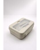 Boîte de rangement crème - 750 ml