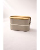 Grijze lunchbox - 1.000 ml