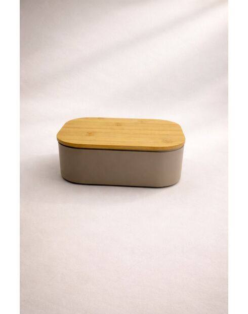 Grijze lunchbox - 1.000 ml