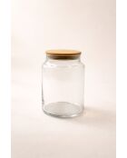 Ensemble de 12 bocaux transparent - 900 ml