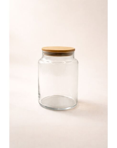 Ensemble de 12 bocaux transparent - 900 ml