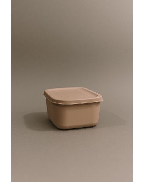 Ensemble de 3 boîtes de rangement rose - 280 ml