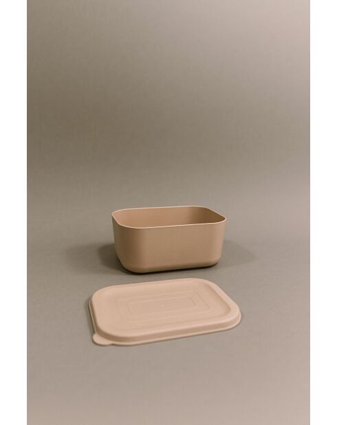 Ensemble de 3 boîtes de rangement rose - 280 ml