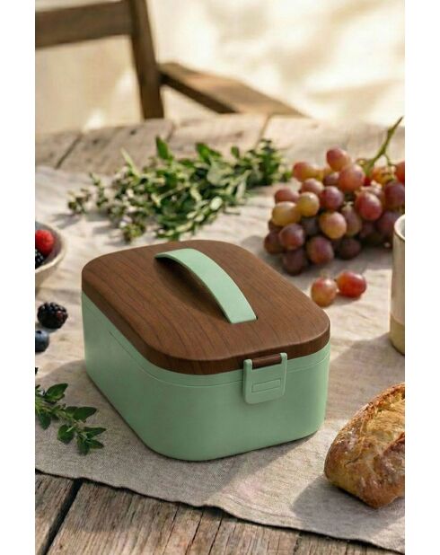 Boîte à déjeuner vert - 650 ml