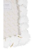 Cadre photo en polyrésine et verre Palm Leaf blanc – 22,7x1,5x28 cm (format photo 15x20 cm)