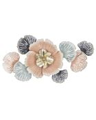 Panneau mural en fer Soty multicolore– 93x7,5x53 cm