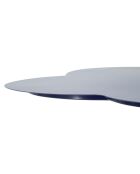 Table de bar en métal Clox bleu pétrole – D.60x103 cm