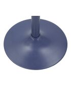 Table de bar en métal Clox bleu pétrole – D.60x103 cm