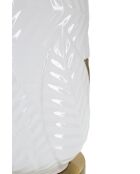 Lampe de table en céramique or et blanche – D.40x70 cm