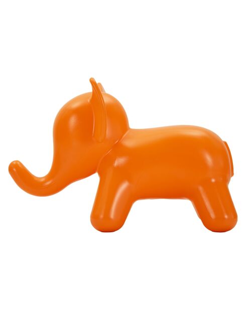 Tabouret en polyéthylène Elephant orange – 86x46x56 cm