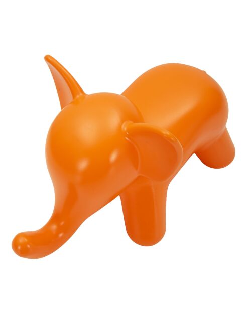 Tabouret en polyéthylène Elephant orange – 86x46x56 cm