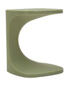 Table d’appoint en polyéthylène Ibiza verte – 42x42x52 cm