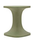 Table d’appoint en polyéthylène Ibiza verte – 42x42x52 cm