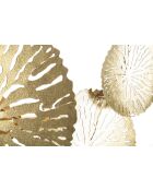 Applique murale en fer Dishy Plus dorée – 47x13x28 cm