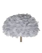 Lampadaire en fer et plastique Feathers Slim gris – D.43x170 cm