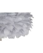 Lampadaire en fer et plastique Feathers Slim gris – D.43x170 cm