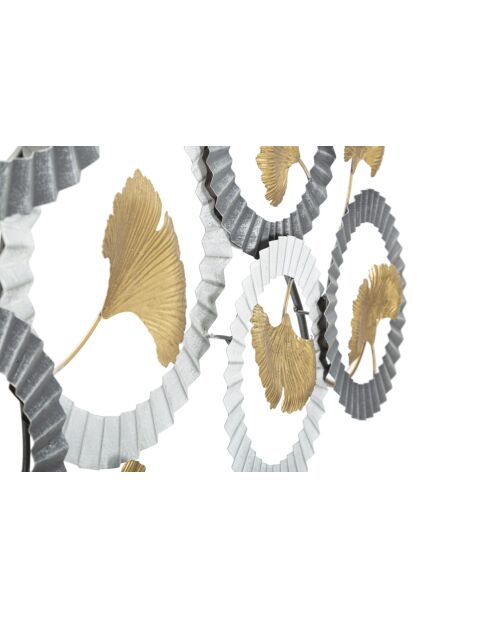 Panel de pared de hierro Arty (modelo A) multicolor — 126x5x58 cm