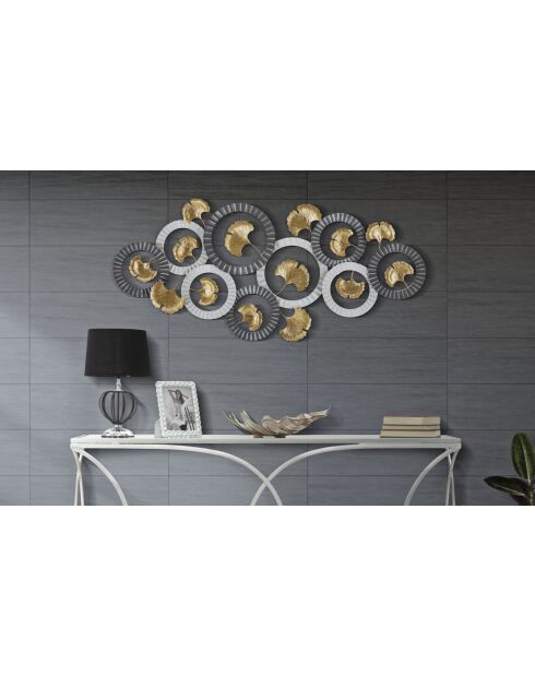 Panel de pared de hierro Arty (modelo A) multicolor — 126x5x58 cm