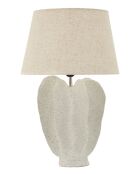 Lampe de table en résine Ester blanche – D.40x63 cm