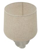 Lampe de table en résine Ester blanche – D.40x63 cm