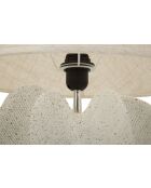 Lampe de table en résine Ester blanche – D.40x63 cm