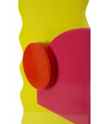 Lampe de table en mdf, fer et tissu Color (modèle B) multicolore – 30x60,5 cm