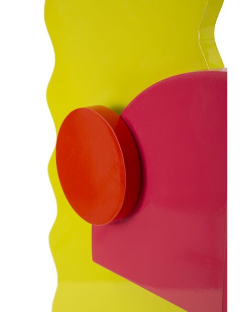 Lampe de table en mdf, fer et tissu Color (modèle B) multicolore – 30x60,5 cm
