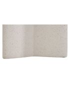 Table d’appoint en mgo History crème – D.33,5x48,5 cm