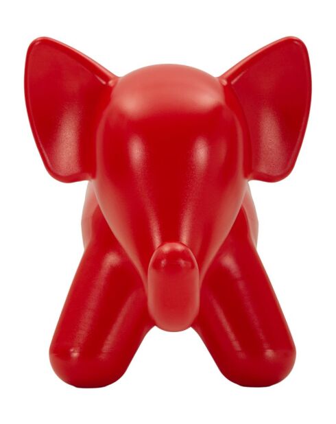 Tabouret en polyéthylène Elephant rouge – 86x46x56 cm