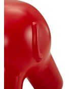 Tabouret en polyéthylène Elephant rouge – 86x46x56 cm