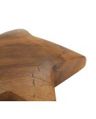 Décoration Bintang en teck recyclé brune – D.19xH;5 cm